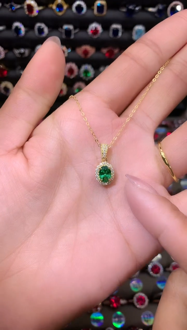 【闪购商品】透辉石耳饰银S925镶嵌1