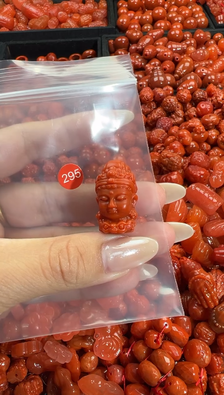 颈饰未镶嵌南红玛瑙年*2