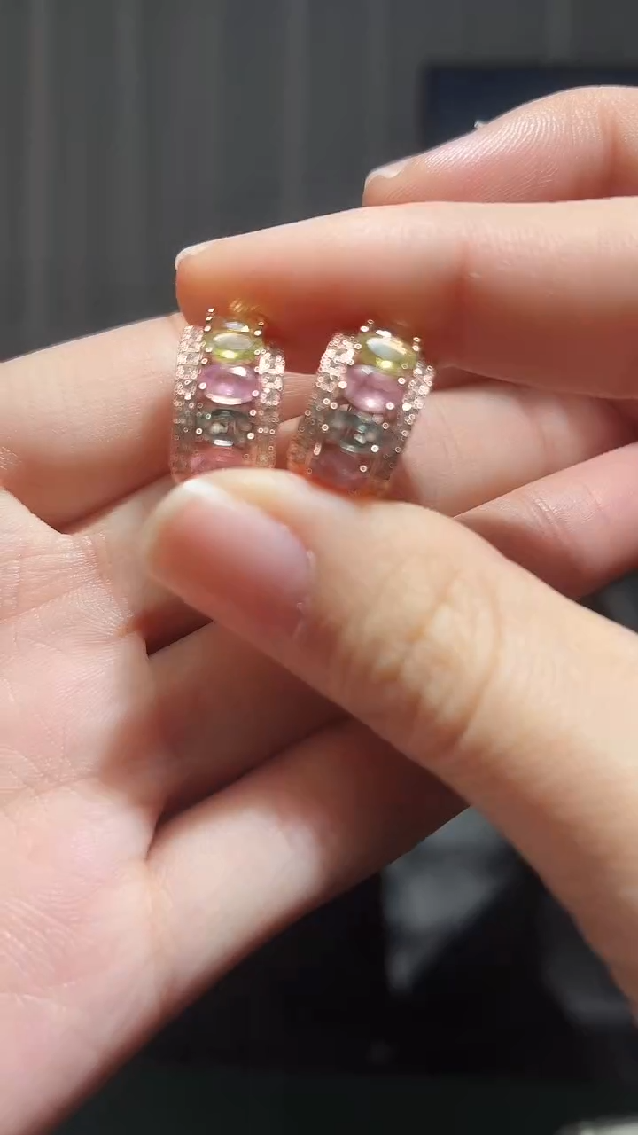 银S925镶嵌其他碧玺（扎德严选）