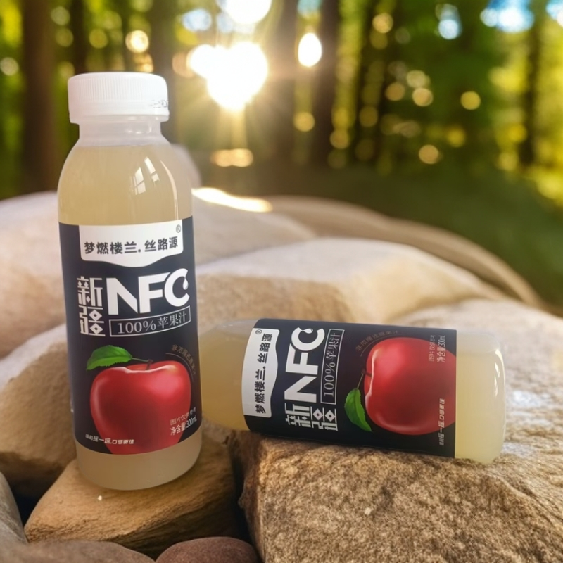 新疆直发NFC苹果汁鲜榨果汁饮料