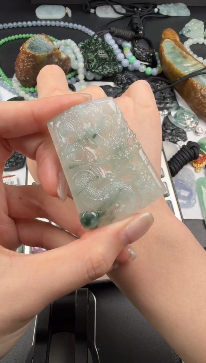 吊坠(不含链)未镶嵌翡翠翡翠饰品-252