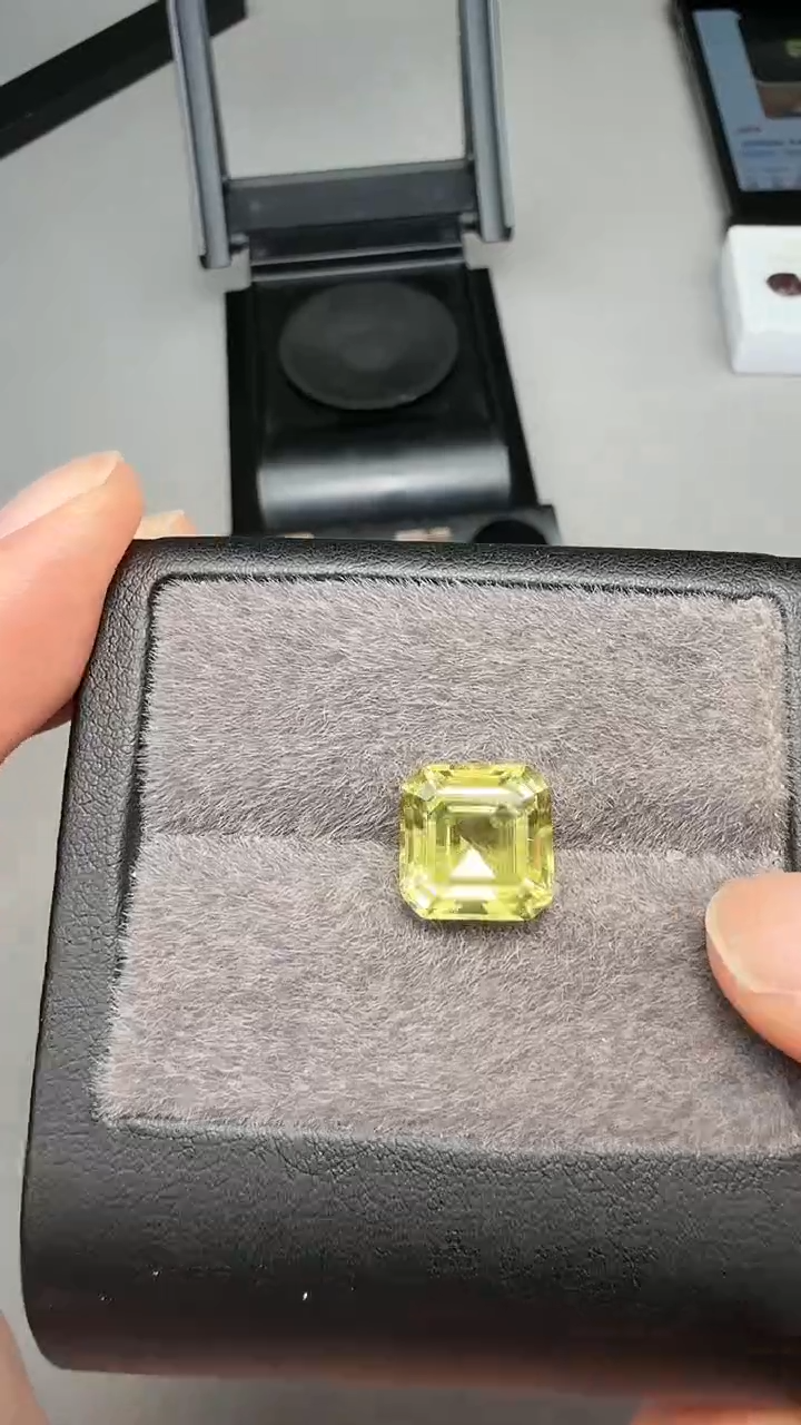 【闪购商品】水晶柠檬晶未镶嵌5ct-A636-1p