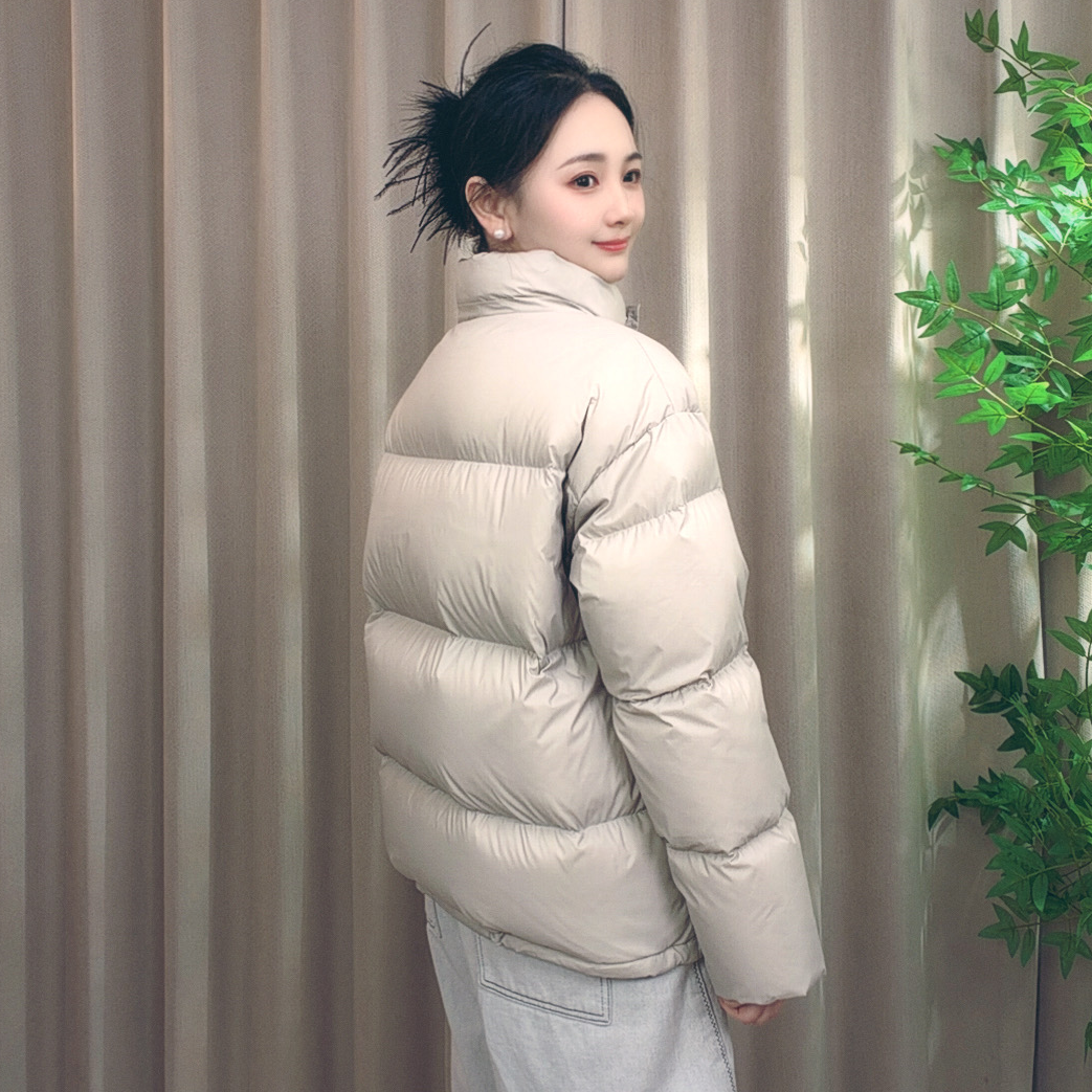羽毛之家【95%白鸭绒】冬日【极寒小暖炉】男女百搭短款羽绒服外套