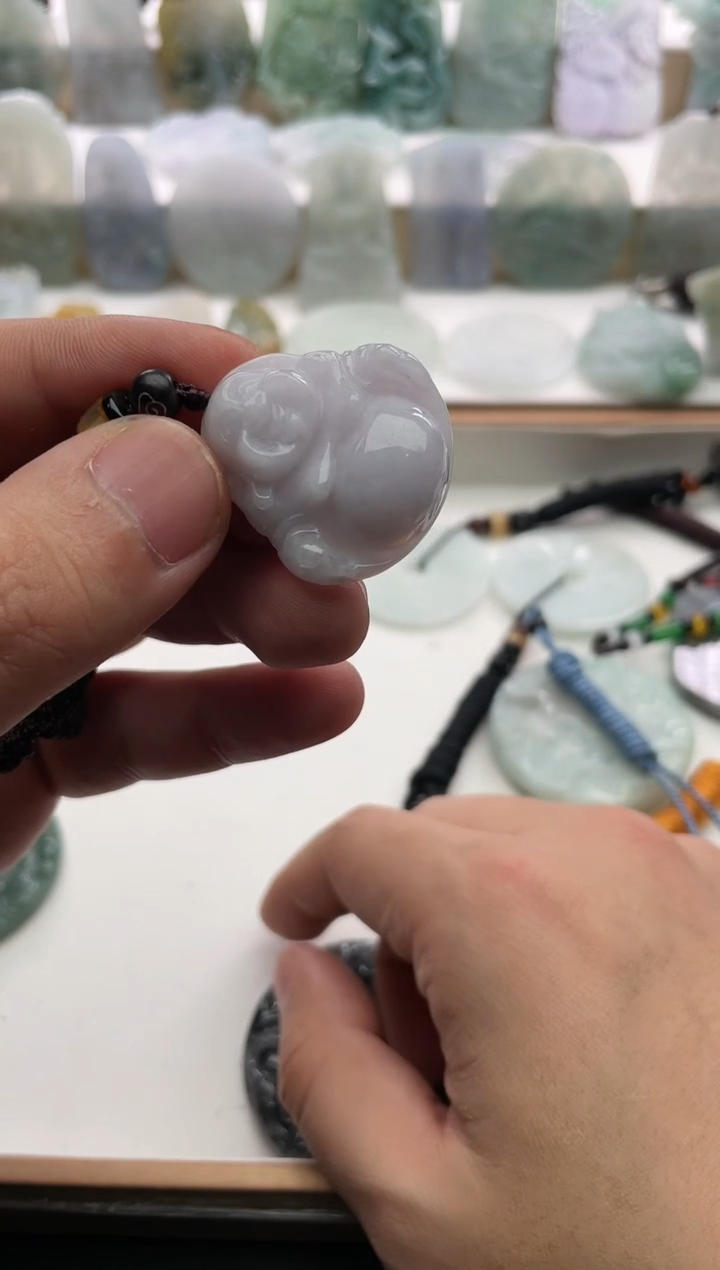 【闪购商品】翡翠颈饰未镶嵌..../2/14/ 40