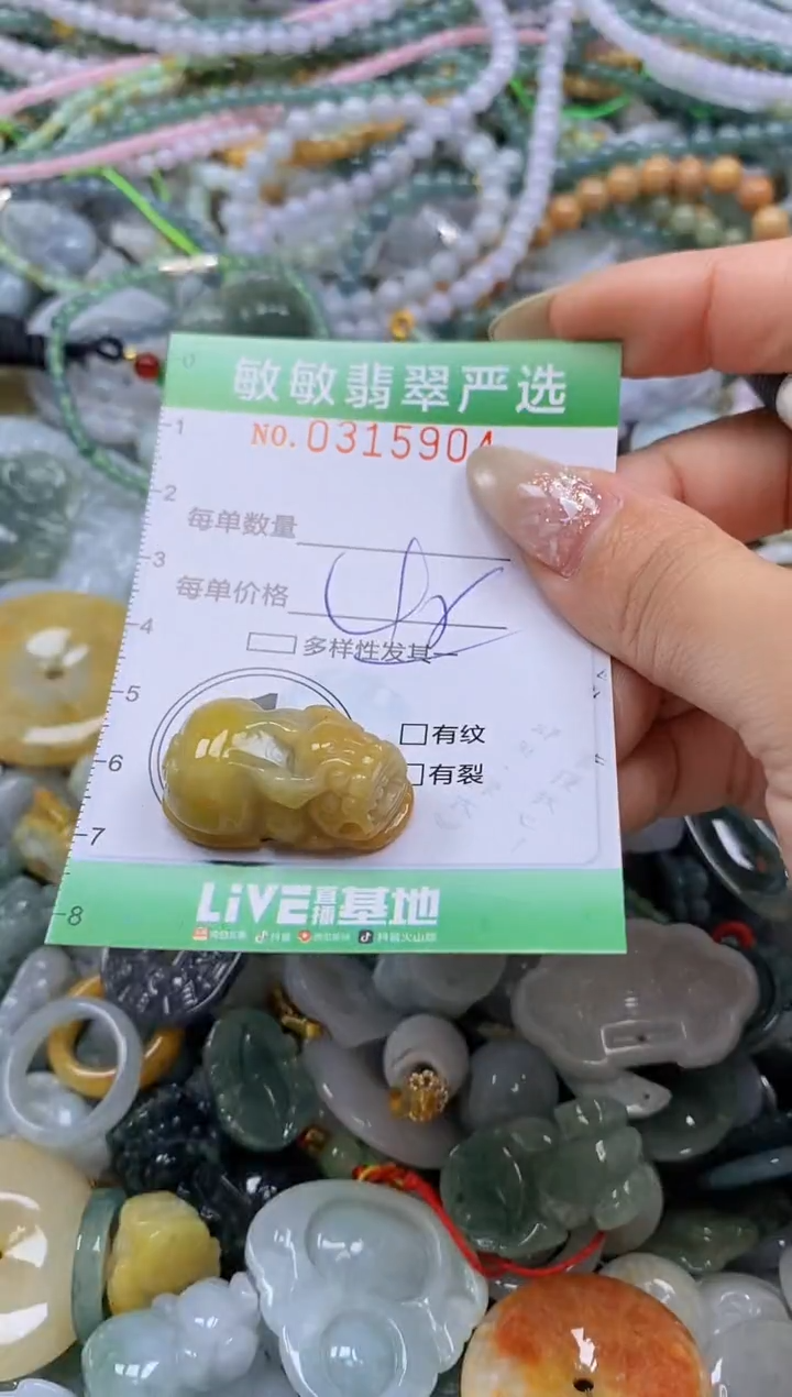 颈饰未镶嵌翡翠闪购0315904多样性发其一