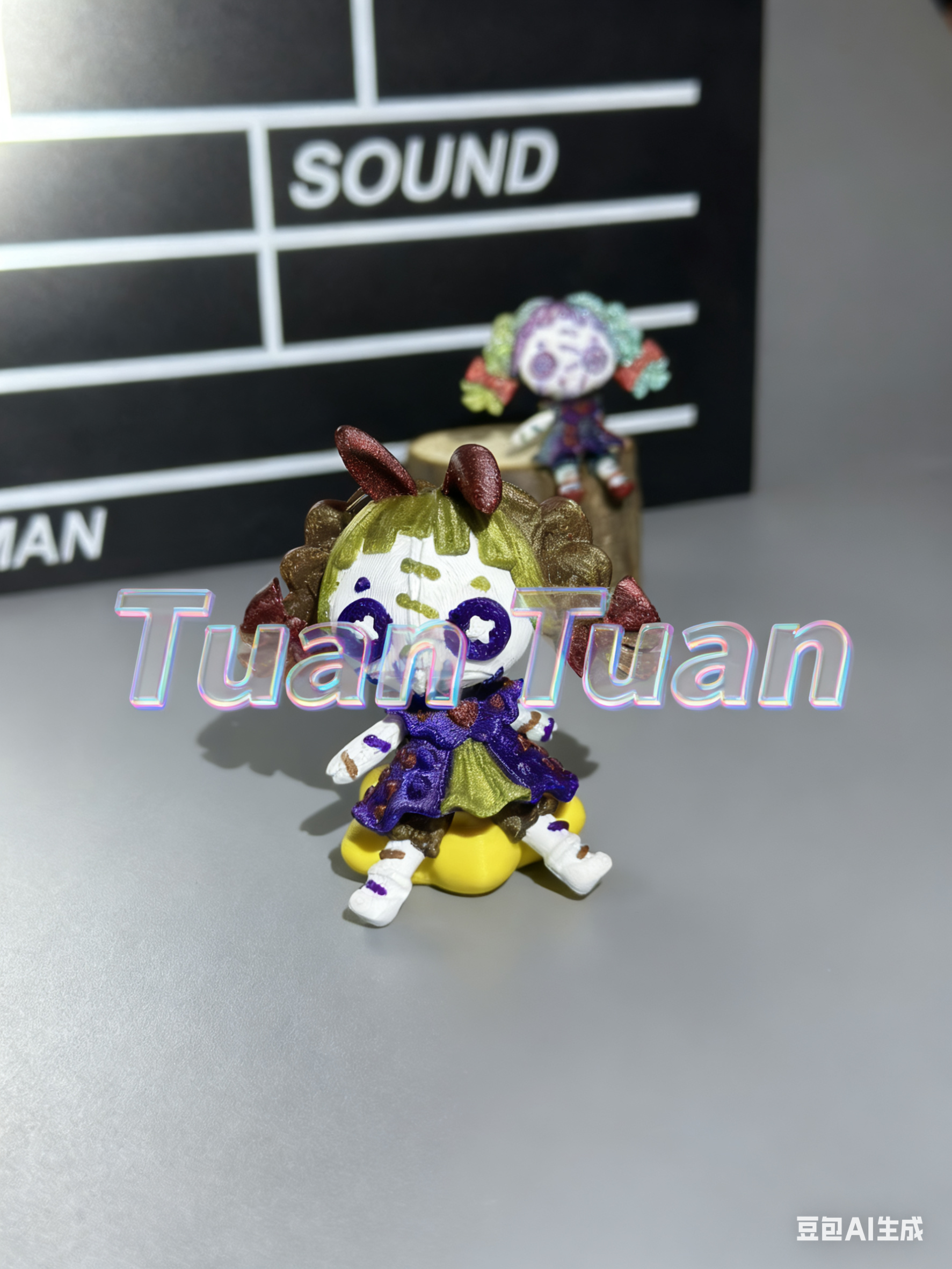 3D打印小女孩独家款玩具