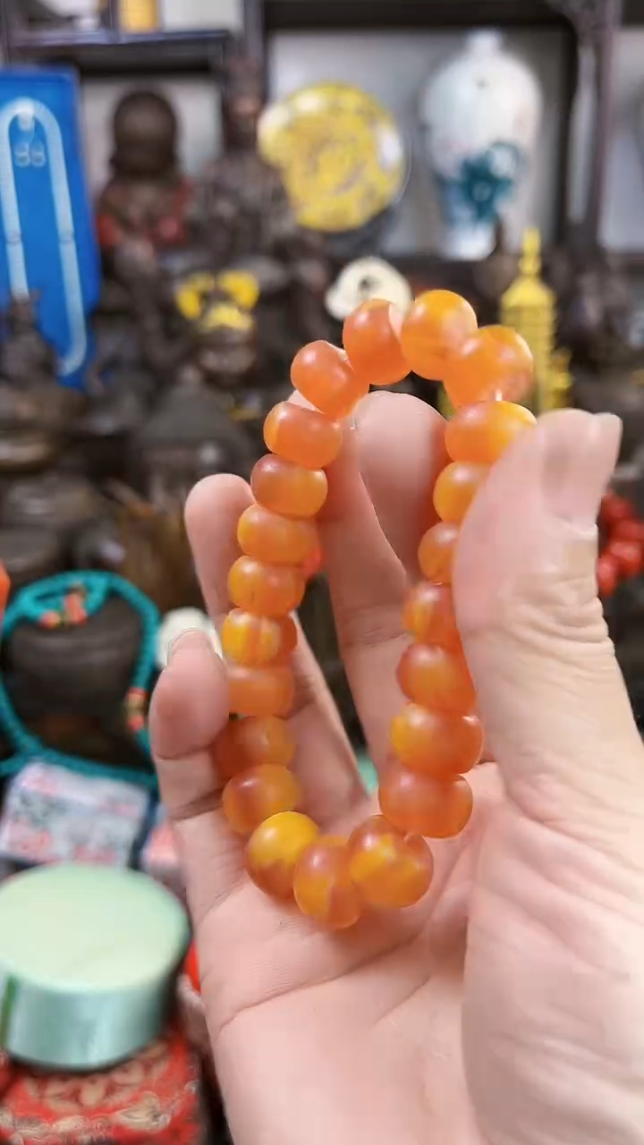 【闪购商品】蜜蜡手链未镶嵌【闪购商品闪购商品】