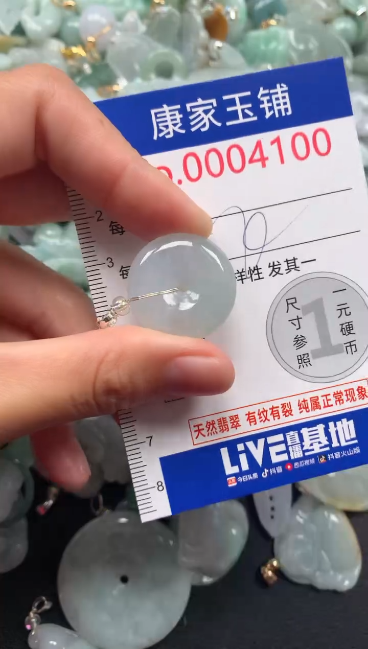 颈饰未镶嵌翡翠4100