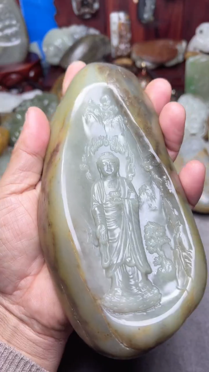 【闪购商品】和田玉摆件未镶嵌-