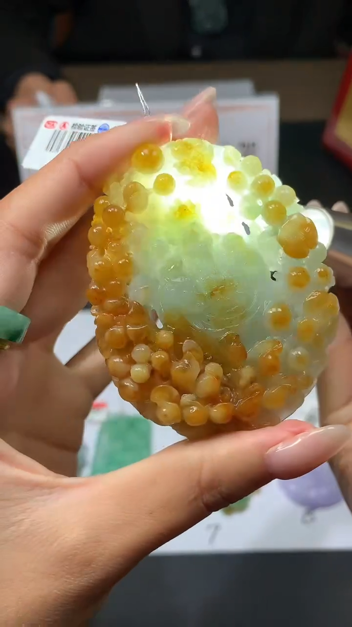 【闪购商品】定制翡翠未镶嵌不退不换CMH1件-A