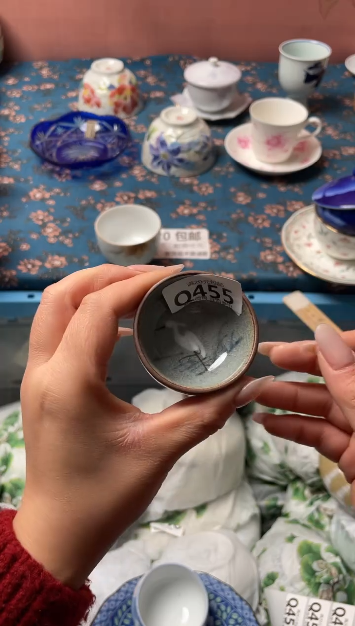 瓷片泡***泡瓷器瓷器Q455