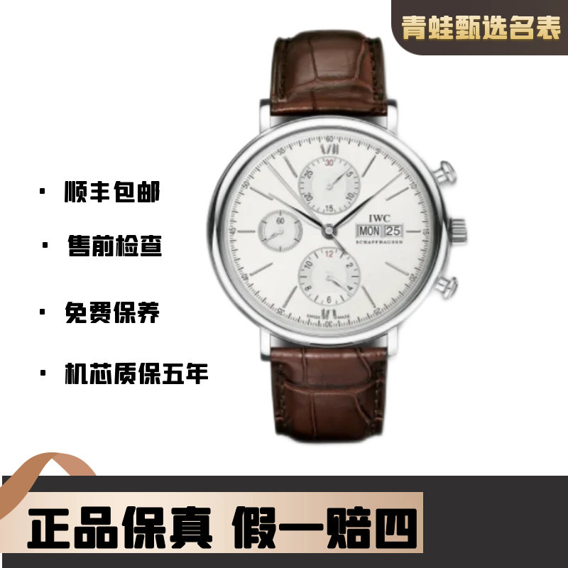 99新 IWC/万国 柏涛菲诺/自动机械/42mm/多功能时尚