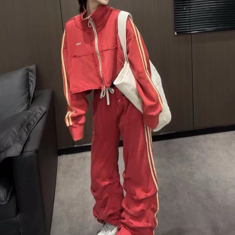 2025秋季新款时尚纯色休闲厚外套5063（A）