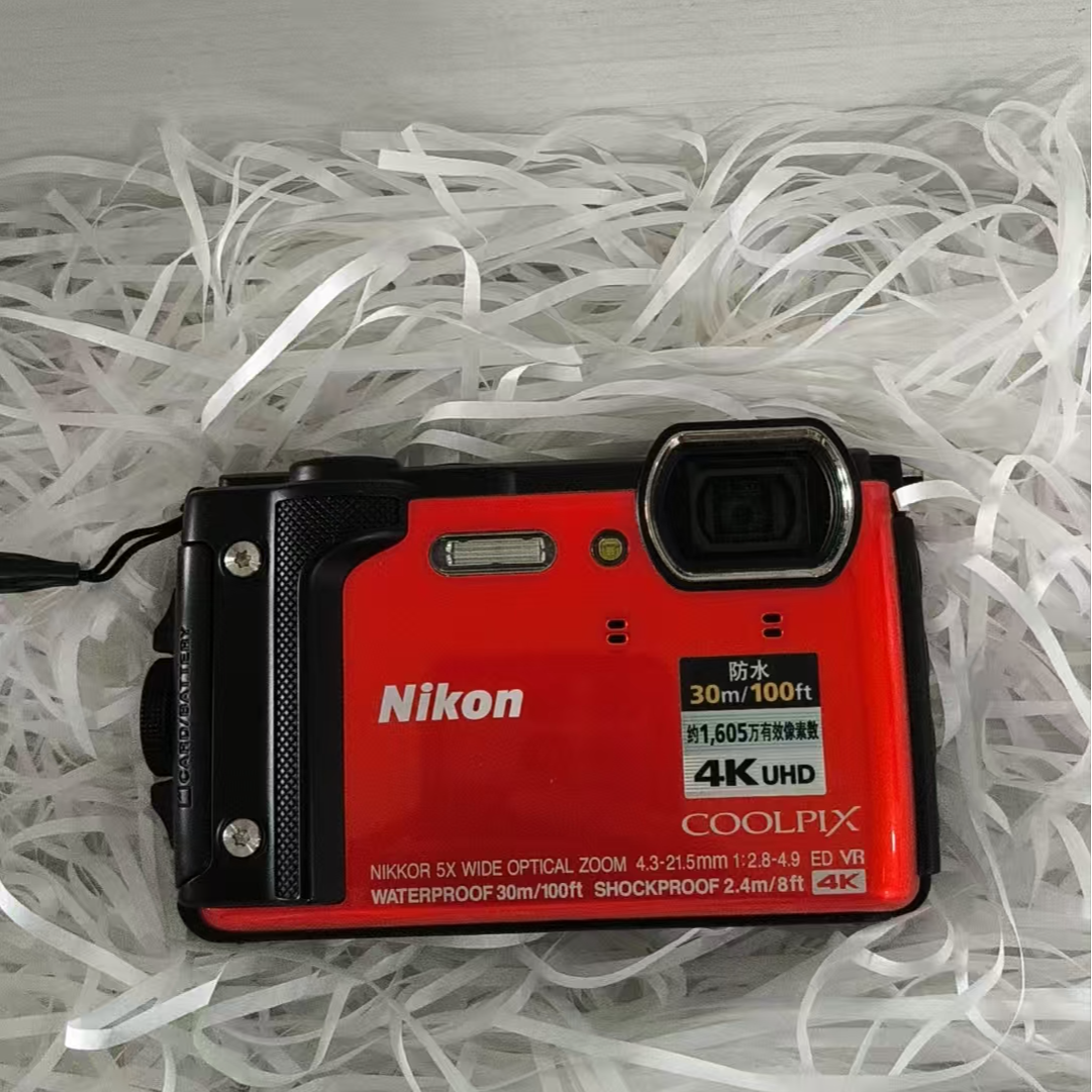 99新 Nikon/尼康 尼康W300S拍照三防相机1605W像素数码相机照相