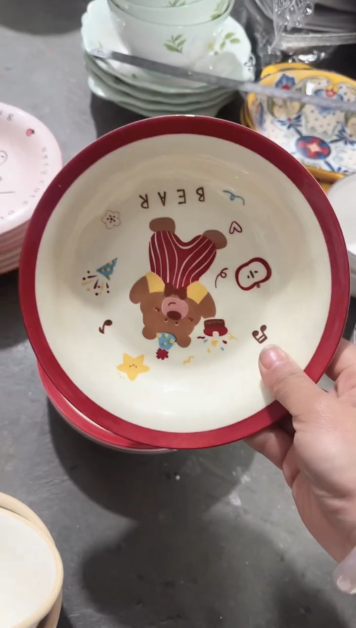 【7寸★2个】黑点针眼属正常陶瓷都有介意慎拍微瑕破损包赔