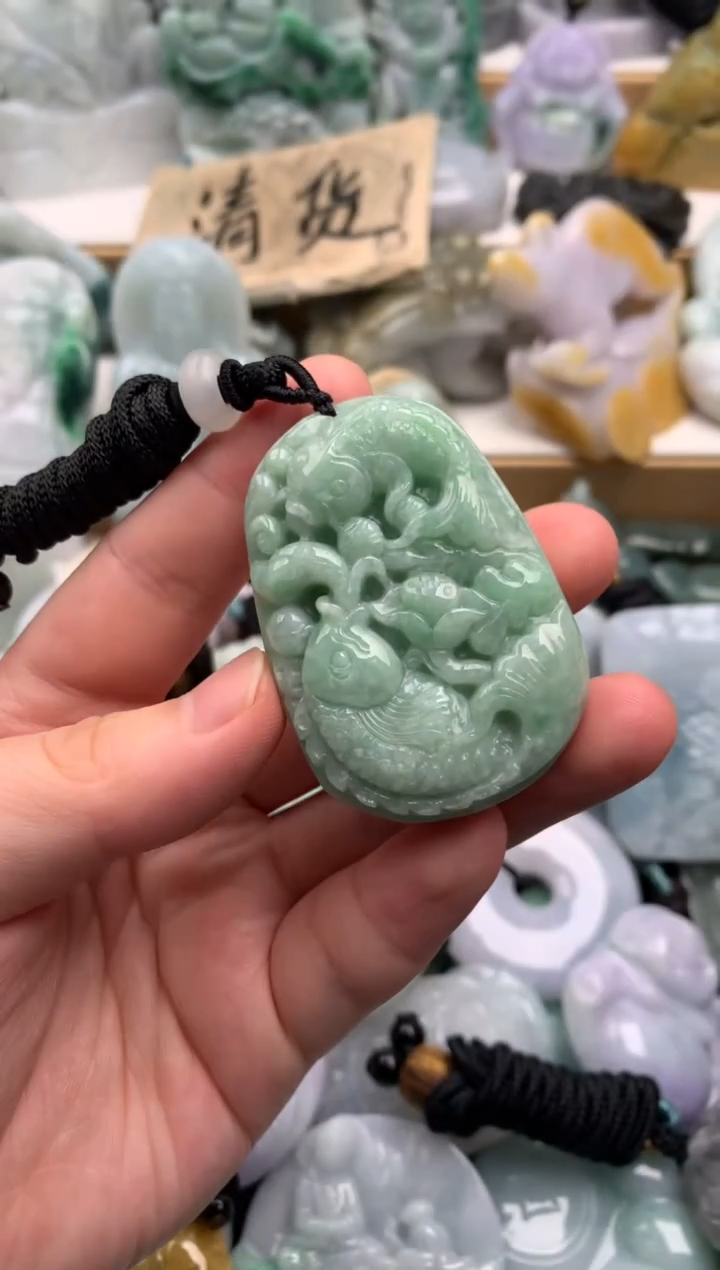 吊坠(不含链)未镶嵌翡翠1