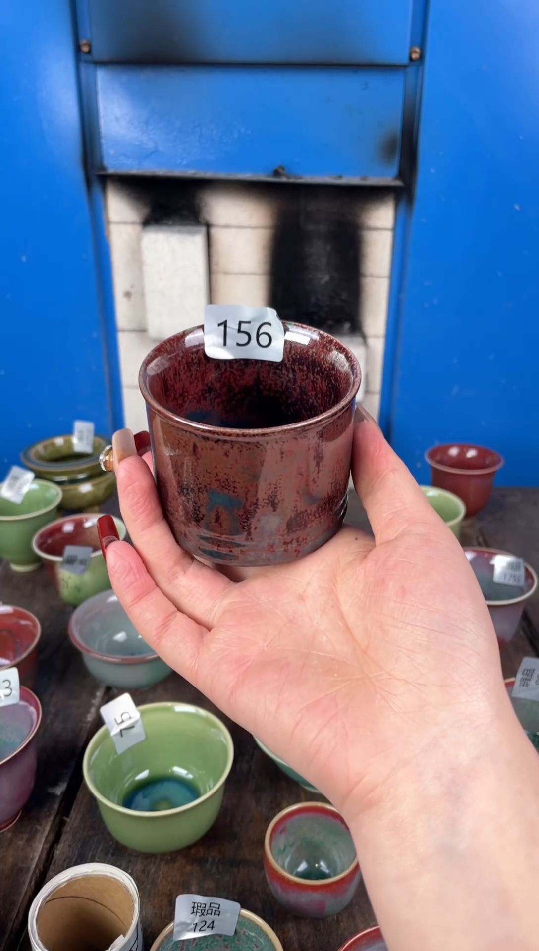 【闪购商品】摆件钧瓷窑变精品茶器