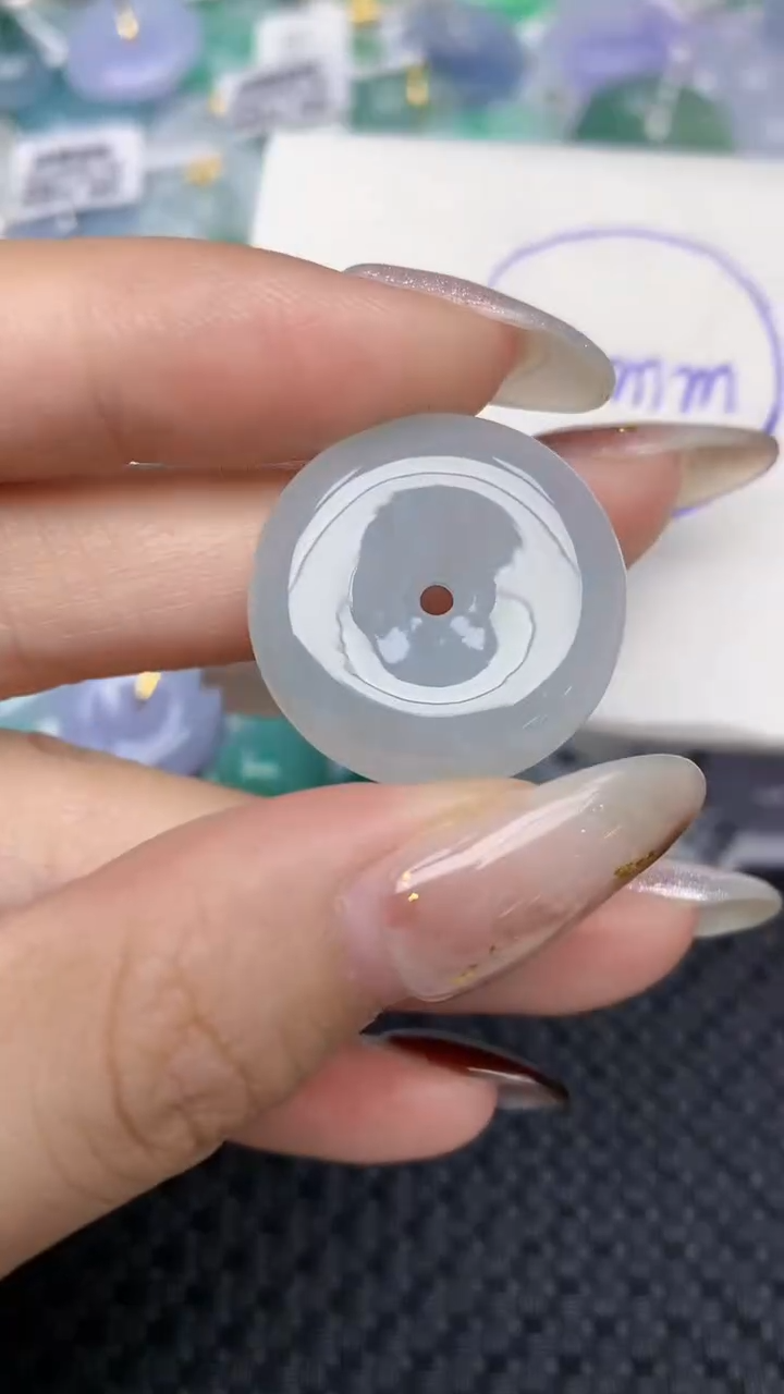 颈饰未镶嵌翡翠天然缅甸翡翠a货百元以上9元证书费自理