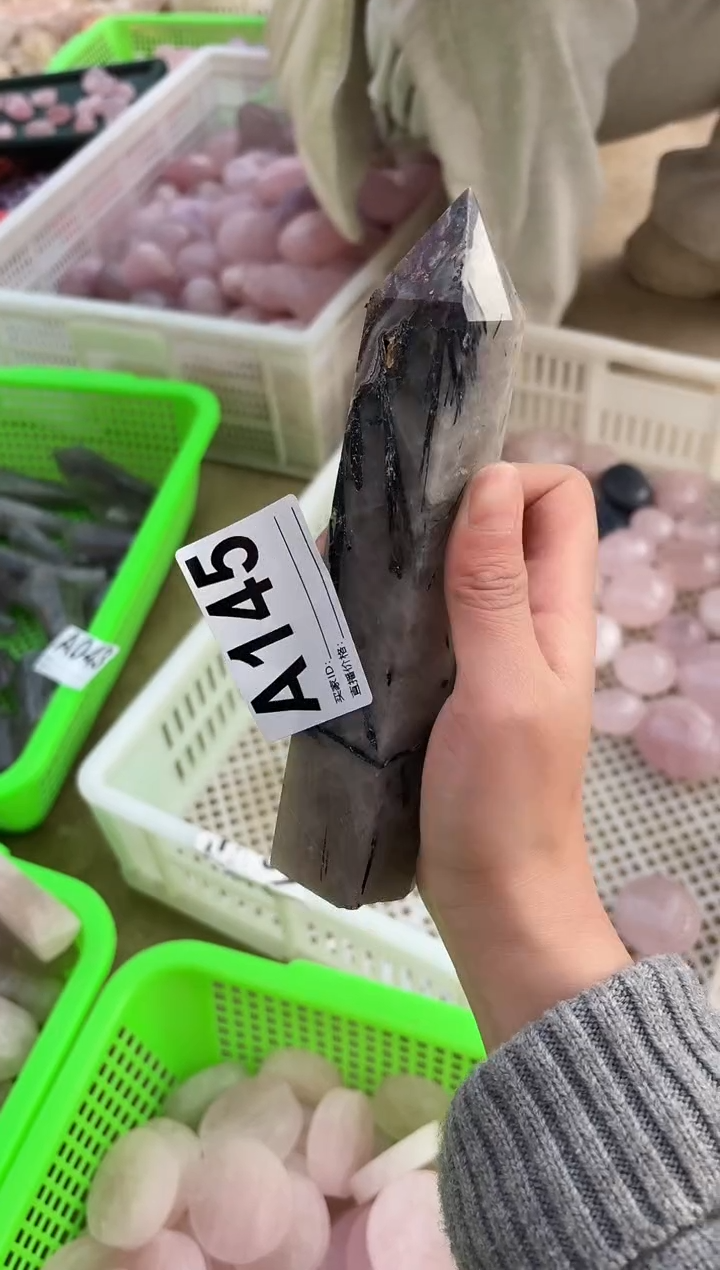 【闪购商品】水晶摆件未镶嵌水晶柱子145