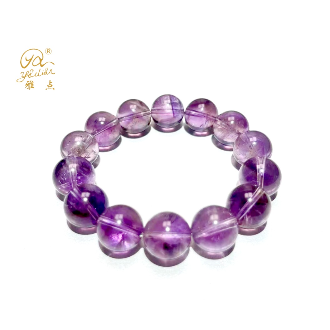 雅点【YD-116】梦幻紫水晶时尚百搭高级手串    多样性发一