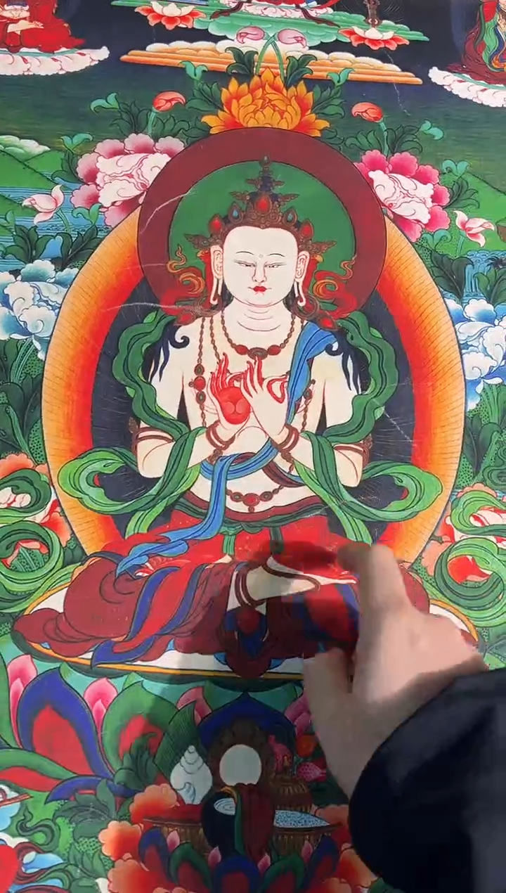 卷轴画路路的唐卡tk160