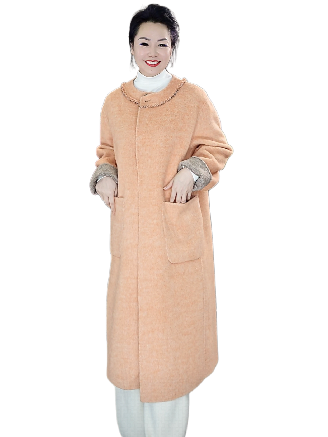  【奥兰多多&杨子家轻奢定制】国风双面绒大衣29