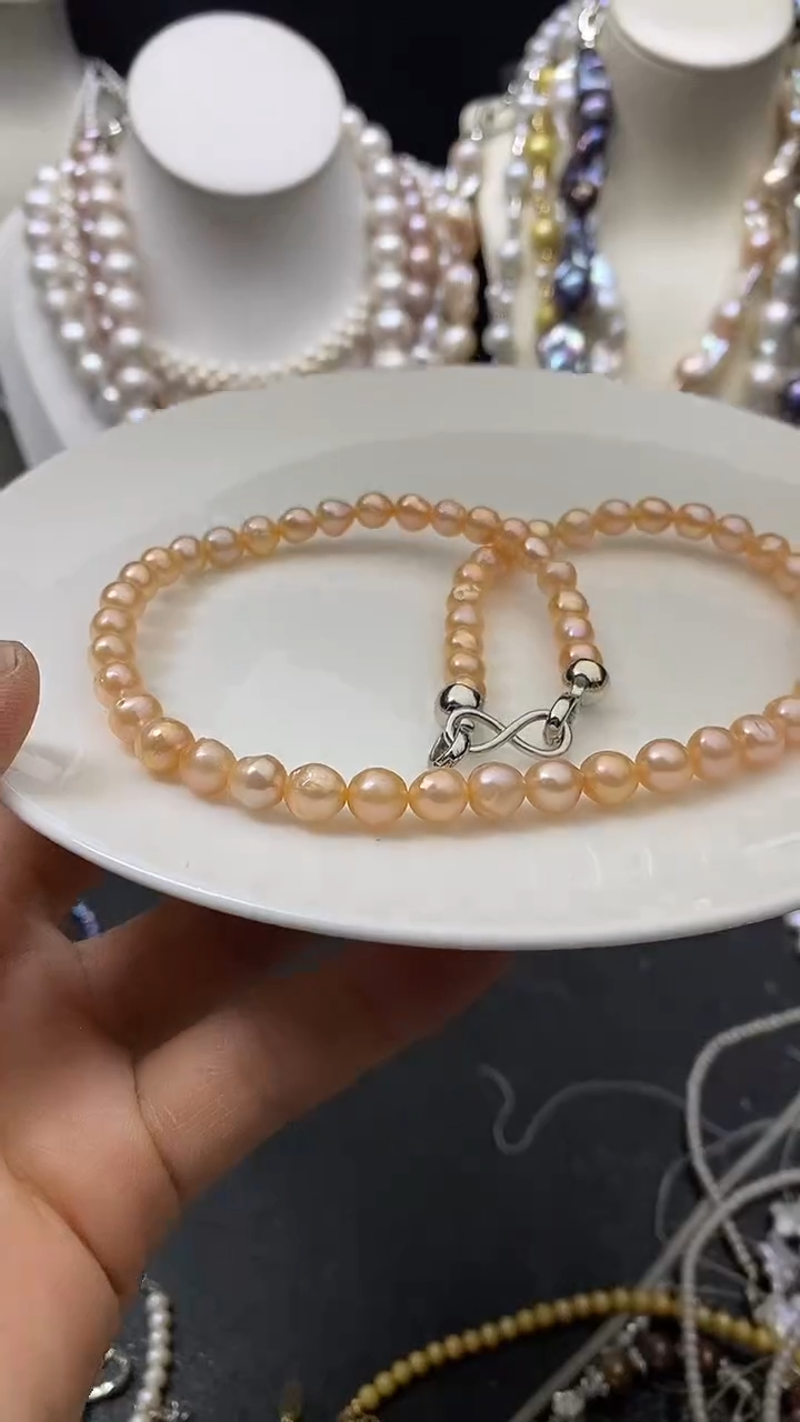 颈饰未镶嵌淡水珍珠人多人