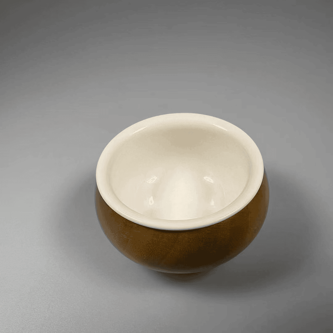 金丝楠素面禅意杯  口径6cm  JZ259