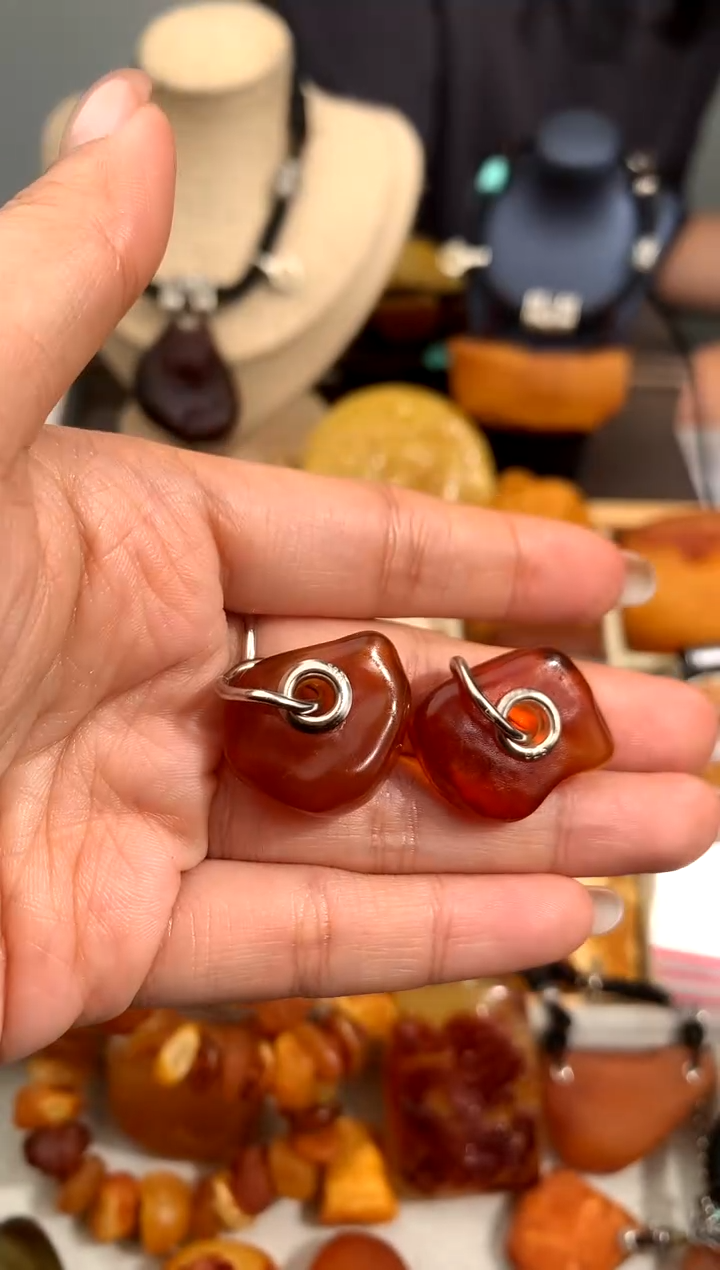 【闪购商品】琥珀裸石未镶嵌似玉