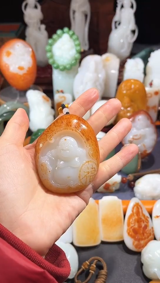 未镶嵌和田玉把件精品