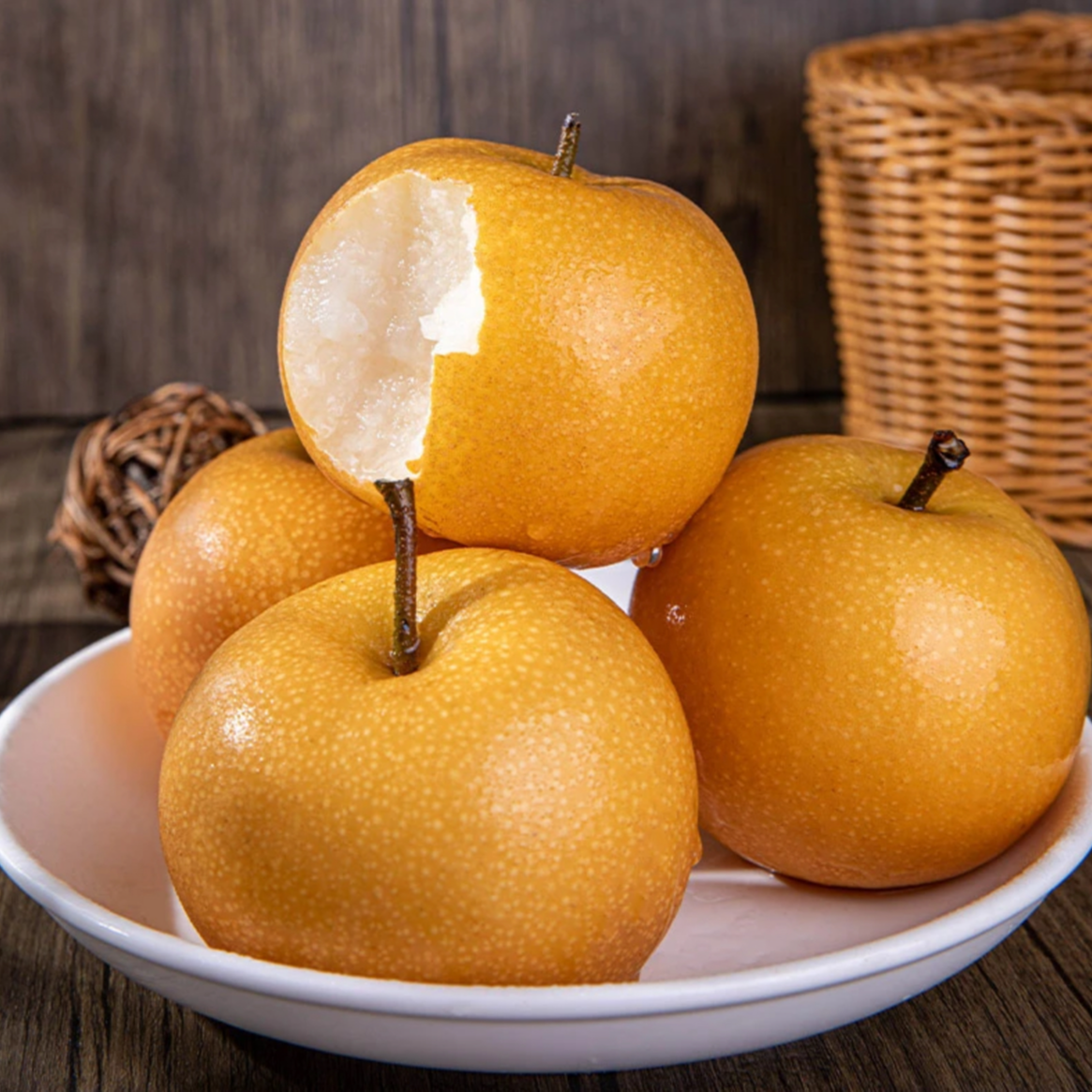 【坏果包赔】山东秋月梨3/4.5斤脆甜无渣皮薄多汁新鲜水果QT【ZY】