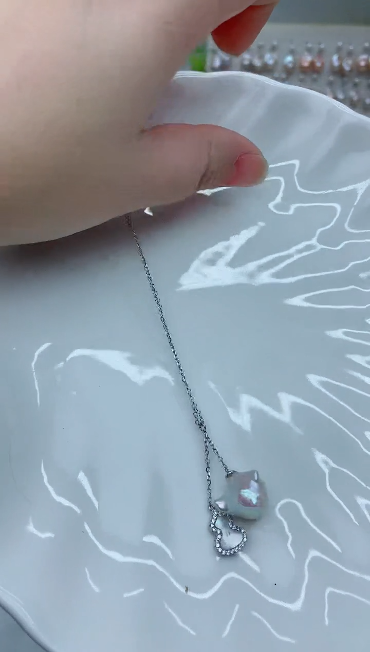 颈饰未镶嵌淡水珍珠多样性发其一【非无瑕】