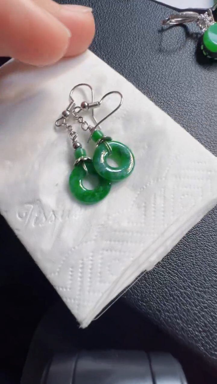 未镶嵌翡翠耳饰198