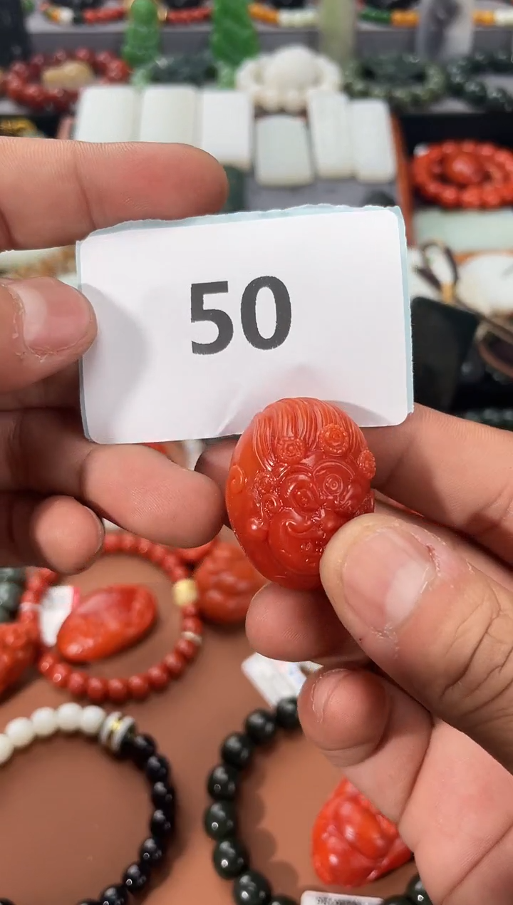 【闪购商品】南红玛瑙配饰未镶嵌发一件50