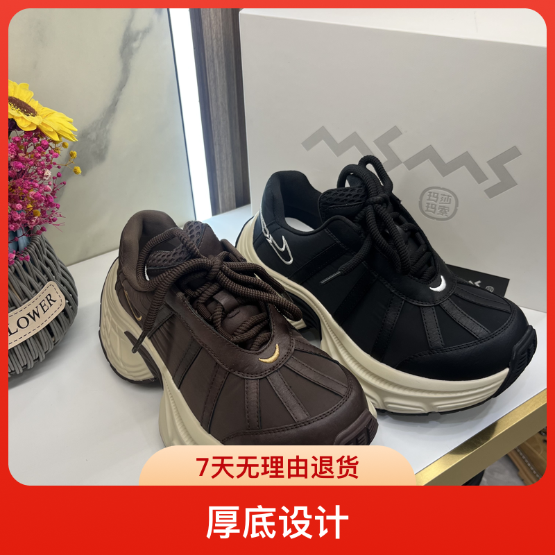 85-311玛莎玛索老爹鞋低帮运动鞋时尚百搭休闲鞋女款厚底女鞋