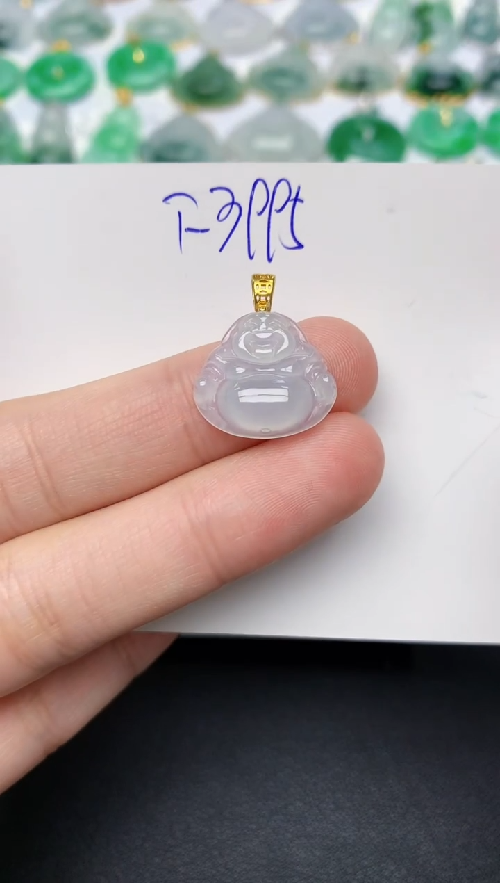 颈饰未镶嵌翡翠天然缅甸A货翡翠百元以上9元证书费自理