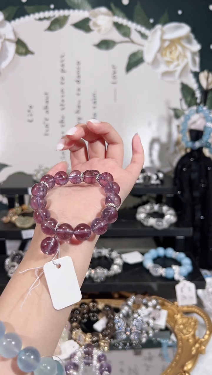 【闪购商品】水晶手链未镶嵌天然水晶默认微瑕 多样性发货发其一