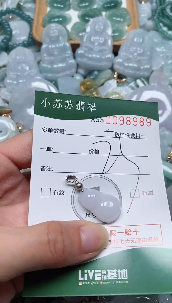 【闪购商品】翡翠颈饰未镶嵌闪购商品0098989