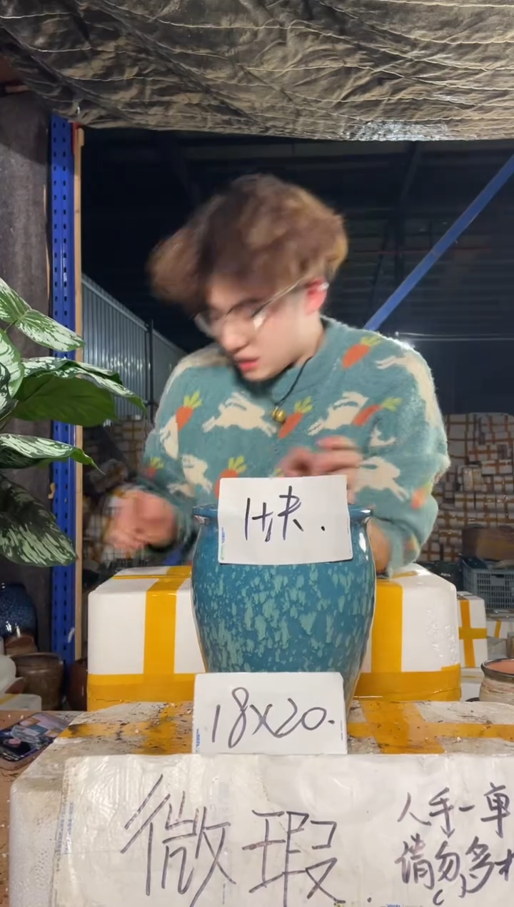 紫砂花盆十**?宜兴紫砂粗陶花盆口高 