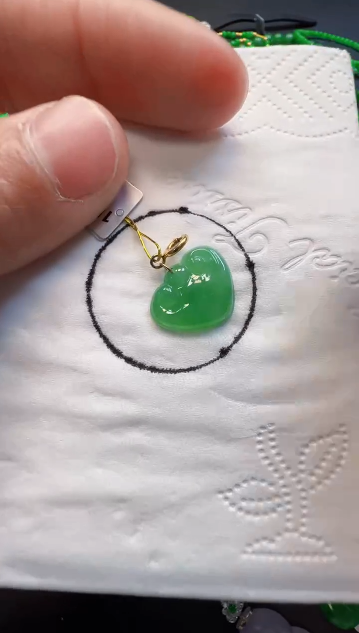 【闪购商品】定制翡翠18K金镶嵌380元