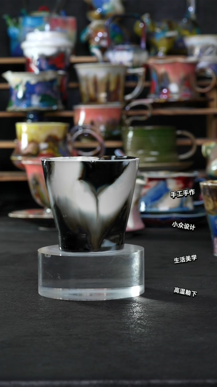 设计师款景德镇森涩手创陶瓷（食品级）256