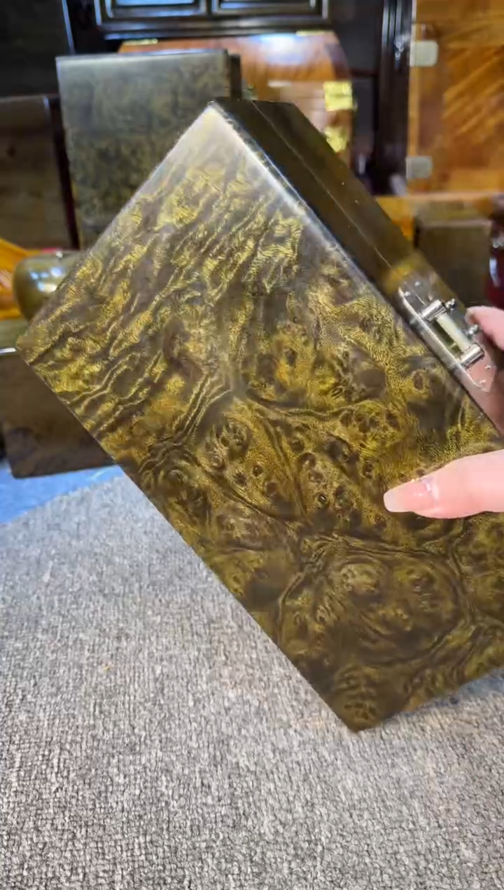 【闪购商品】乌木类成套家具阴沉乌木首饰盒Y8