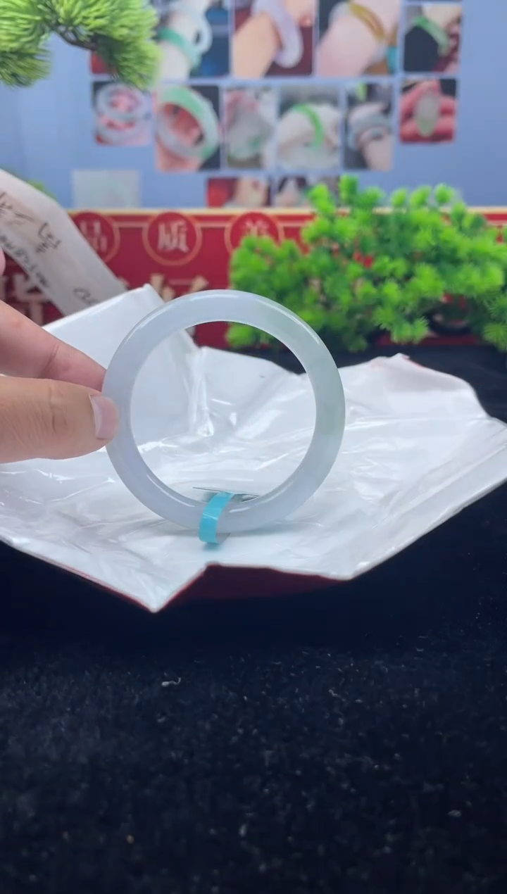 翡翠未镶嵌手镯手镯8