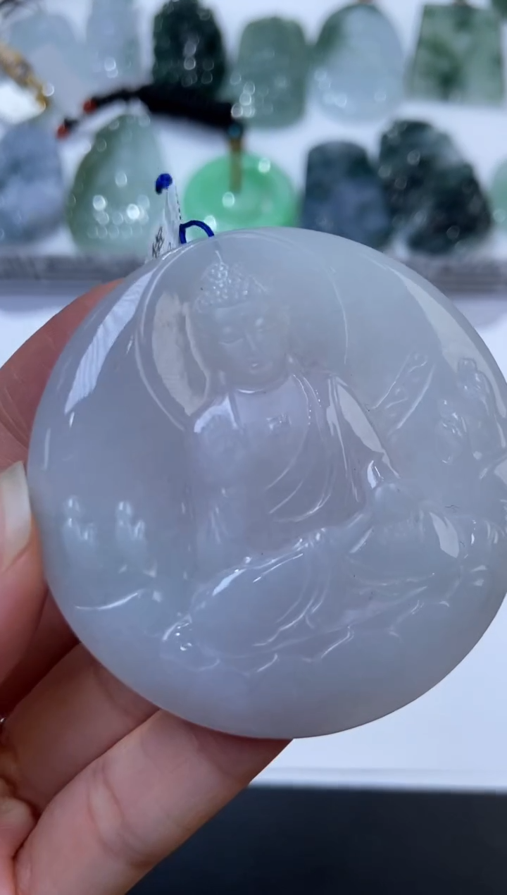 颈饰未镶嵌翡翠379373  多人