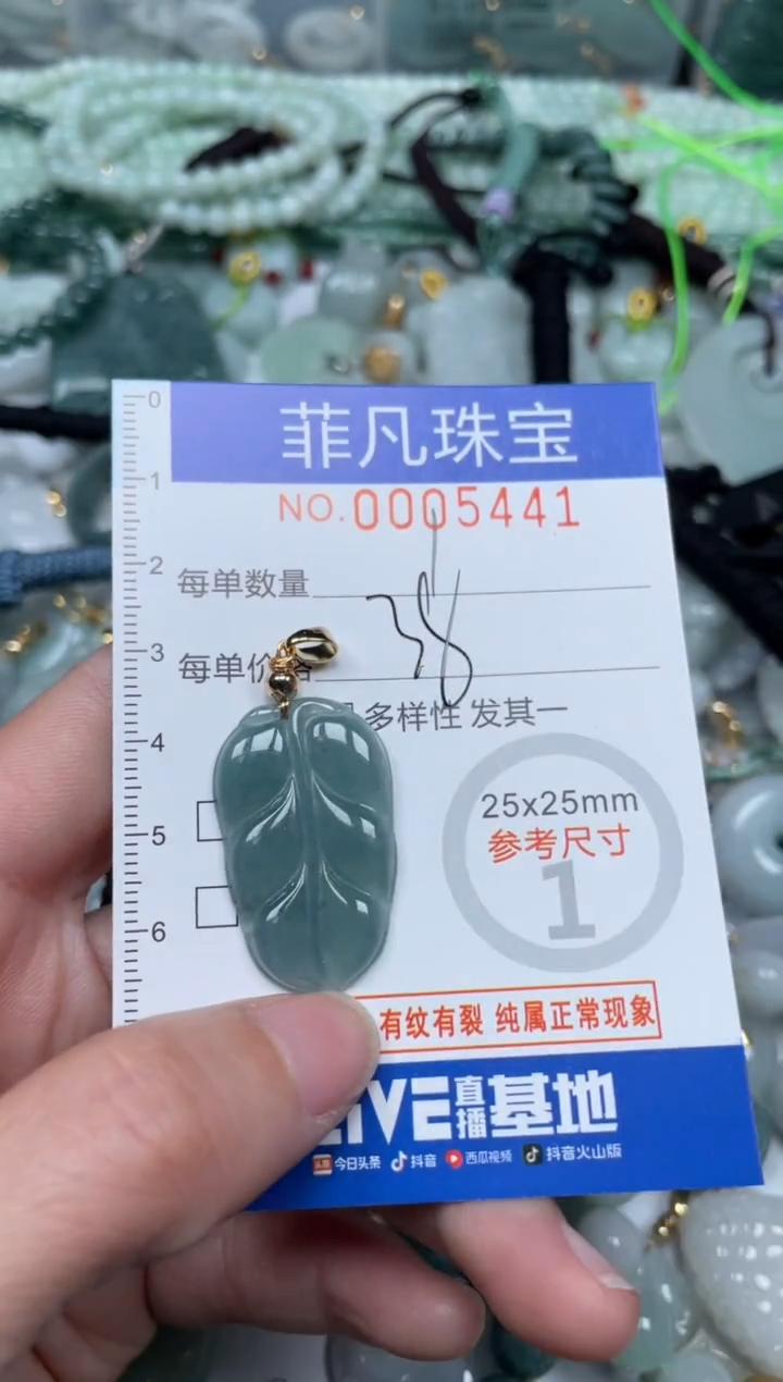 【闪购商品】翡翠颈饰未镶嵌00..5441