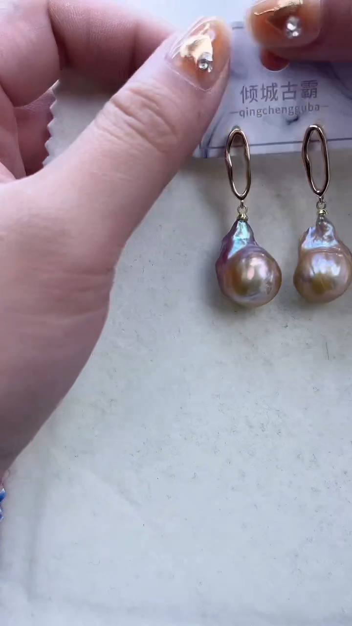 【闪购商品】淡水珍珠耳饰未镶嵌824