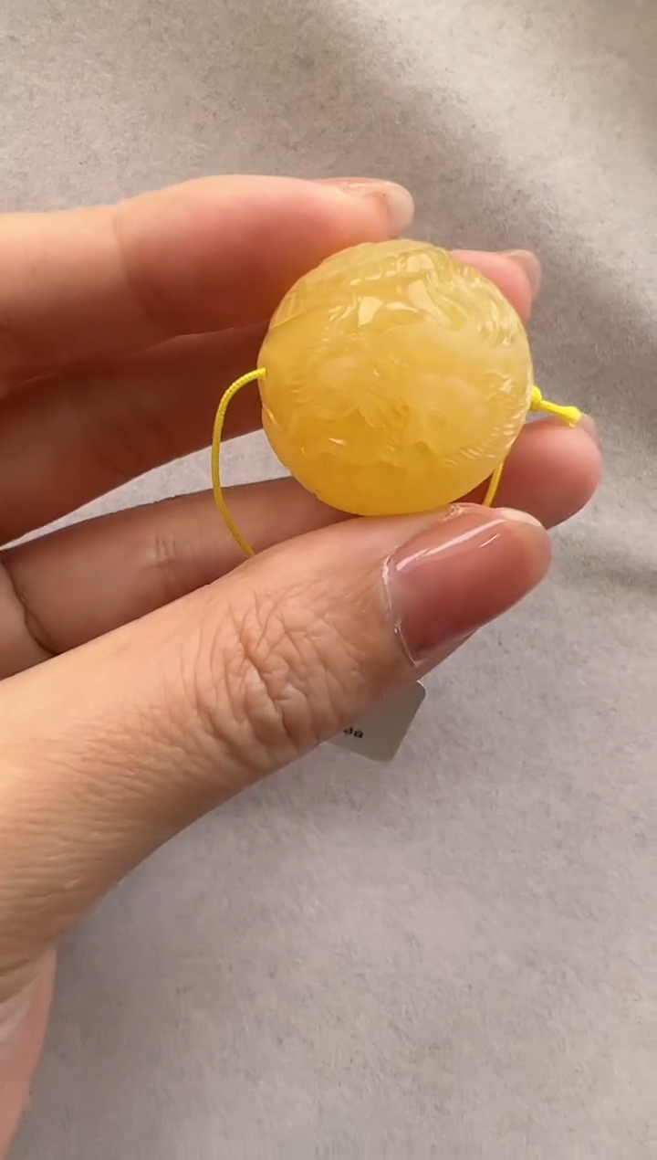 【闪购商品】琥珀裸石未镶嵌10204080-吊坠