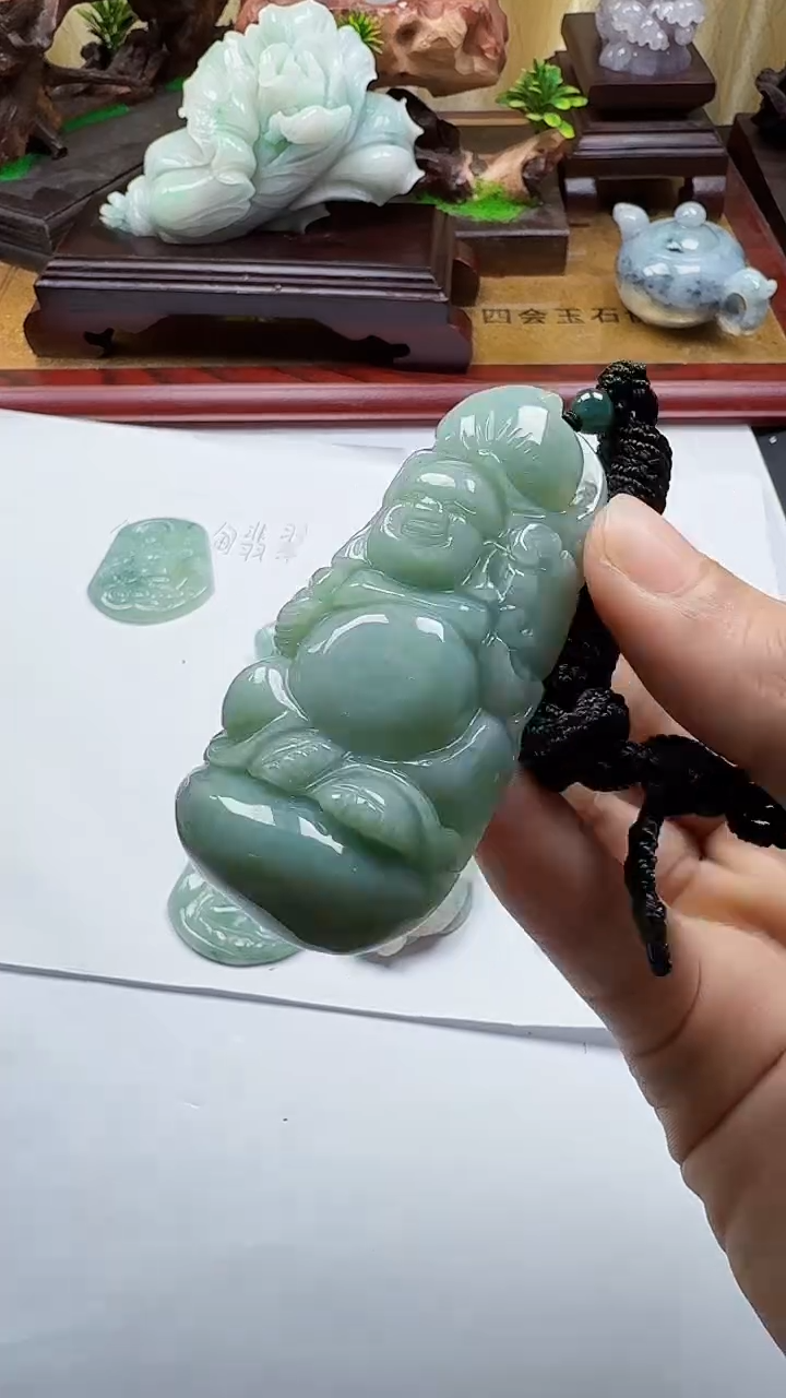 吊坠(不含链)未镶嵌翡翠1