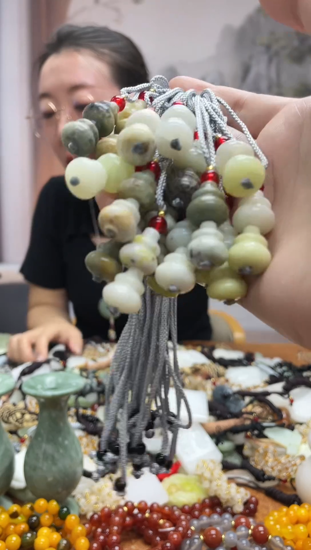 未镶嵌岫玉吊坠多样性发货拍一发一