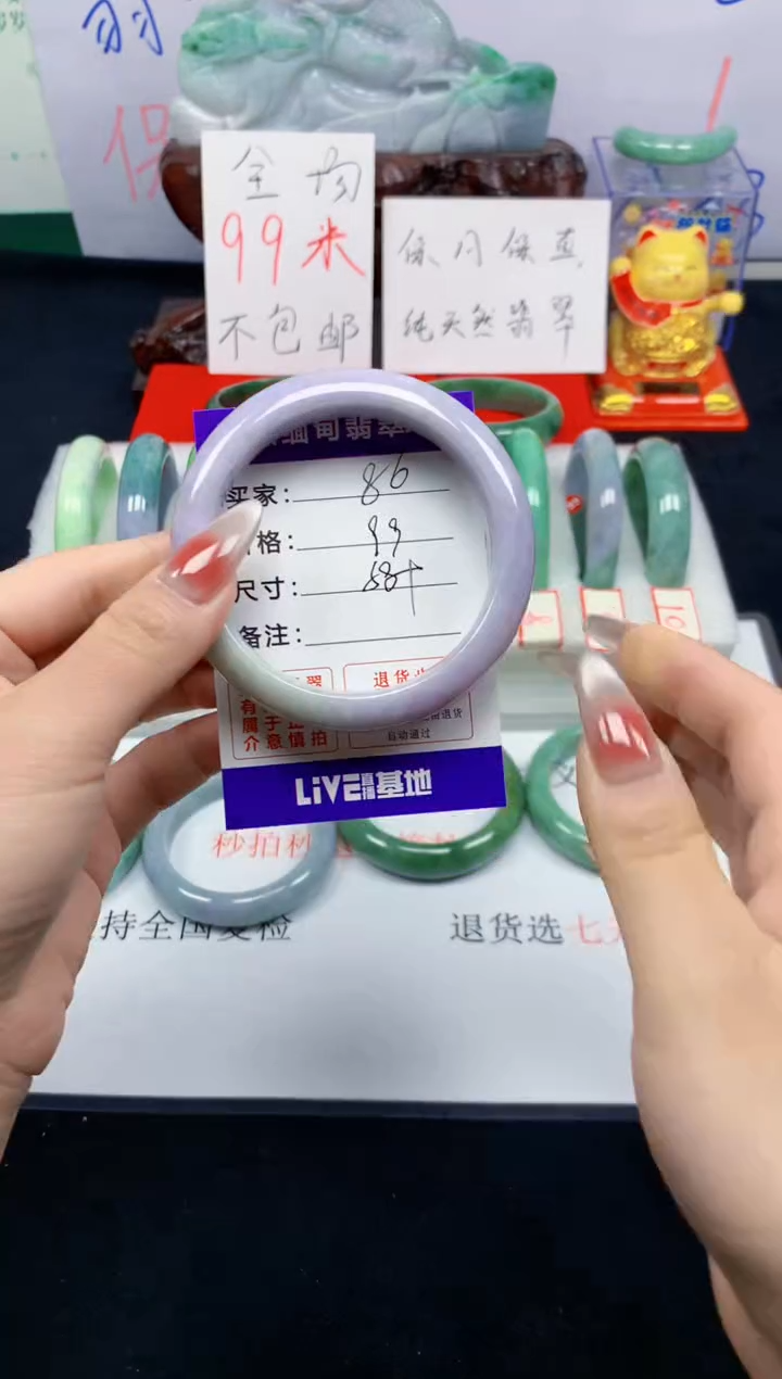 未镶嵌手镯翡翠86